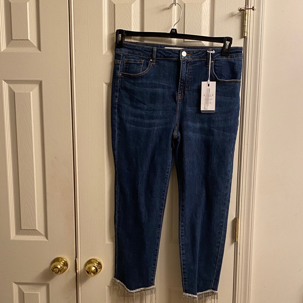 Risen Jeans w/embellish